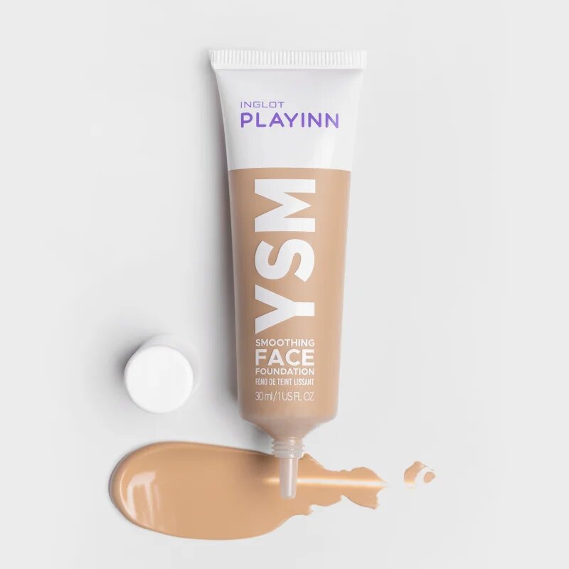 Inglot PlayInn YSM vyhlazující make-up pro mastnou a smíšenou pleť odstín 40 30 ml