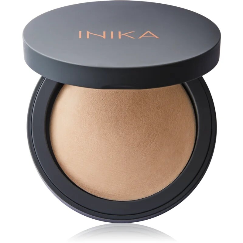 Inika Organic Baked Mineral Foundation kompaktní minerální pudr odstín Strength 8 g