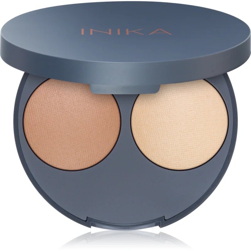 Inika Organic Contour Duo konturovací pudr odstín Almond 5 g