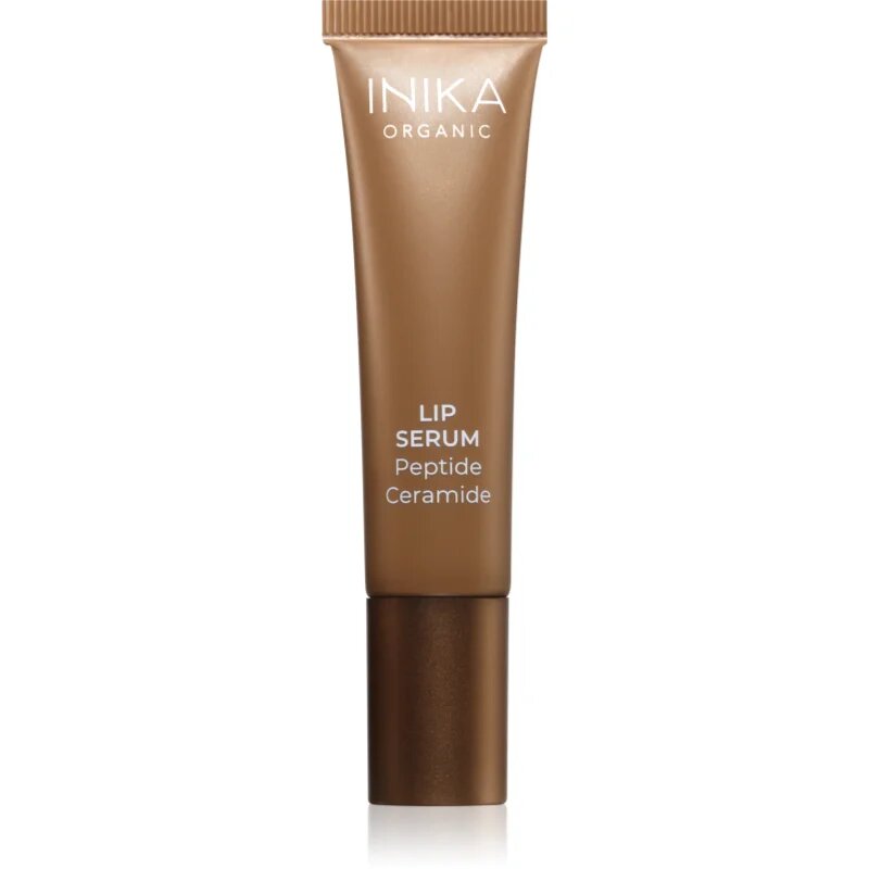 Inika Organic Lip Serum Peptide + Ceramide vyhlazující sérum na rty s ceramidy 10 ml