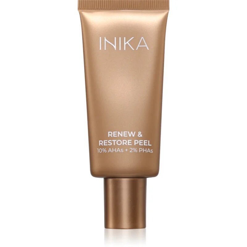 Inika Organic Renew + Restore Peel projasňující peelingová maska s AHA kyselinami 30 ml