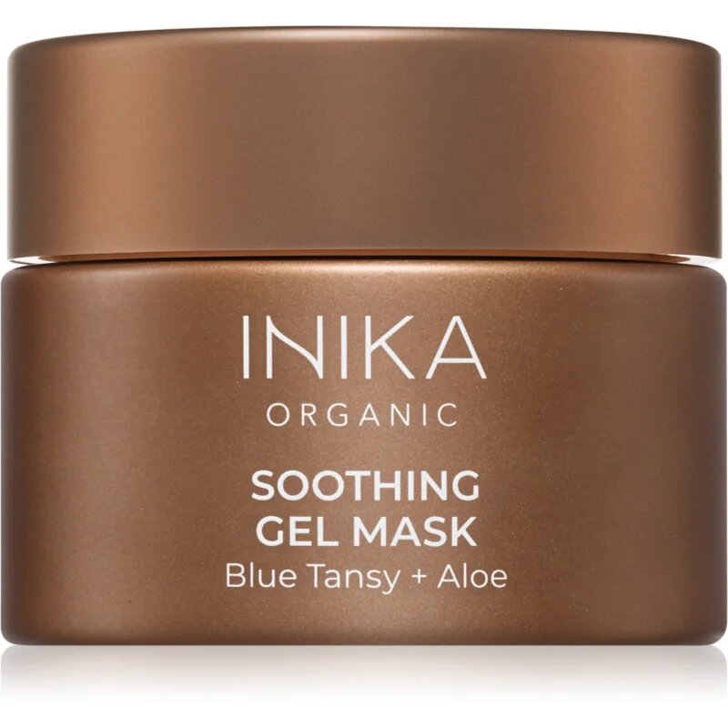 Inika Organic Soothing Gel Mask zklidňující gelová maska pro regeneraci pleti 50 ml