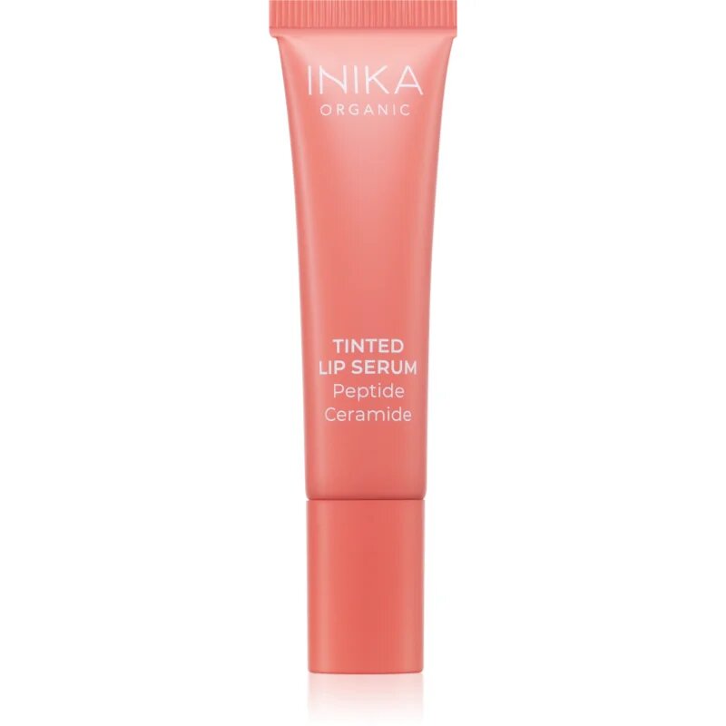 Inika Organic Tinted Lip Serum Peptide + Ceramide tónující sérum na rty odstín Blush 10 ml
