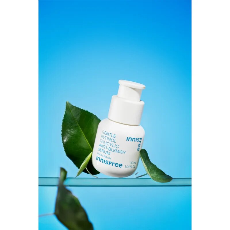 innisfree Gentle Retinol Salicylic Anti-Blemish Serum zklidňující pleťové sérum proti nedokonalostem aknózní pleti 30 ml