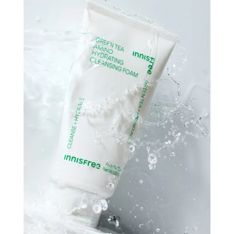 innisfree Green Tea Amino Acid Cleansing Foam jemná čisticí pěna s hydratačním účinkem 150 ml