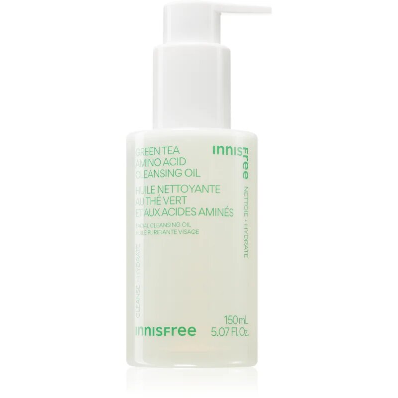 innisfree Green Tea Amino Acid Cleansing Oil jemný čisticí olej s hydratačním účinkem 150 ml