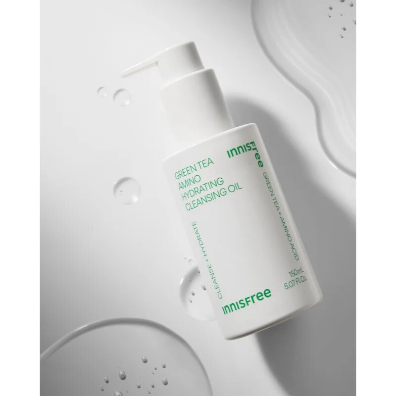 innisfree Green Tea Amino Acid Cleansing Oil jemný čisticí olej s hydratačním účinkem 150 ml