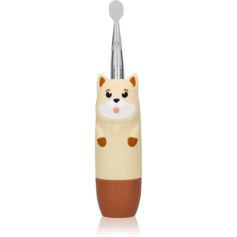 innoGIO GIOdog sonický zubní kartáček pro děti Brown 1 ks