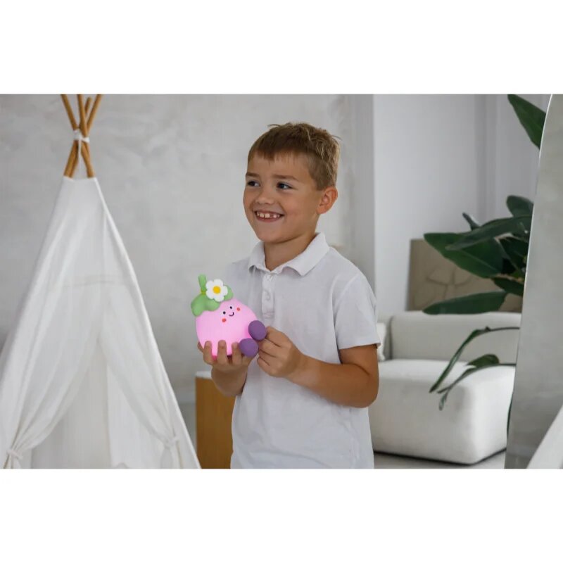 innoGIO GIOeggplant stmívatelná dětská LED lampička 1 ks