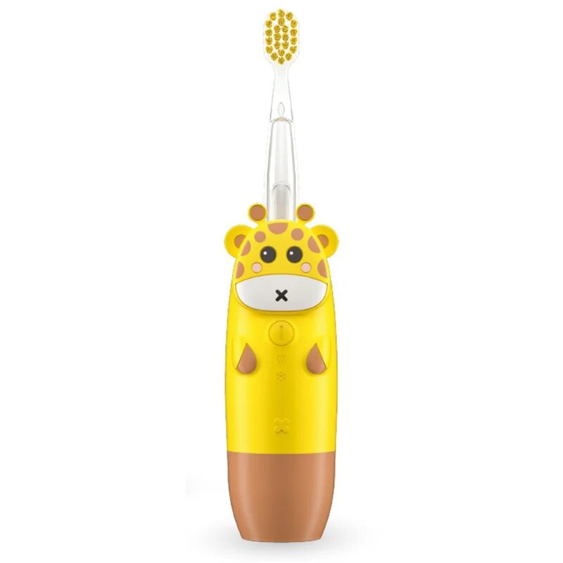 innoGIO GIOGiraffe Sonic Toothbrush sonický zubní kartáček pro děti Yellow 1 ks