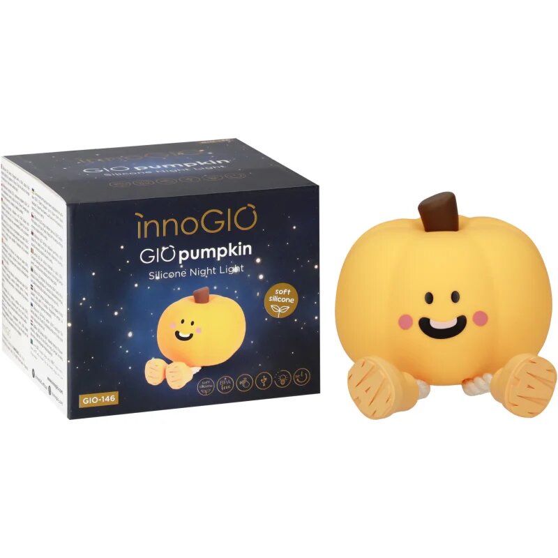 innoGIO GIOpumpkin stmívatelná dětská LED lampička 1 ks