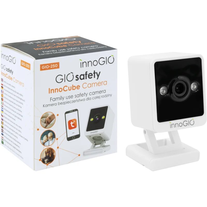 innoGIO GIOSafety InnoCube GIO-250 domácí Smart Wi-fi kamera 1 ks