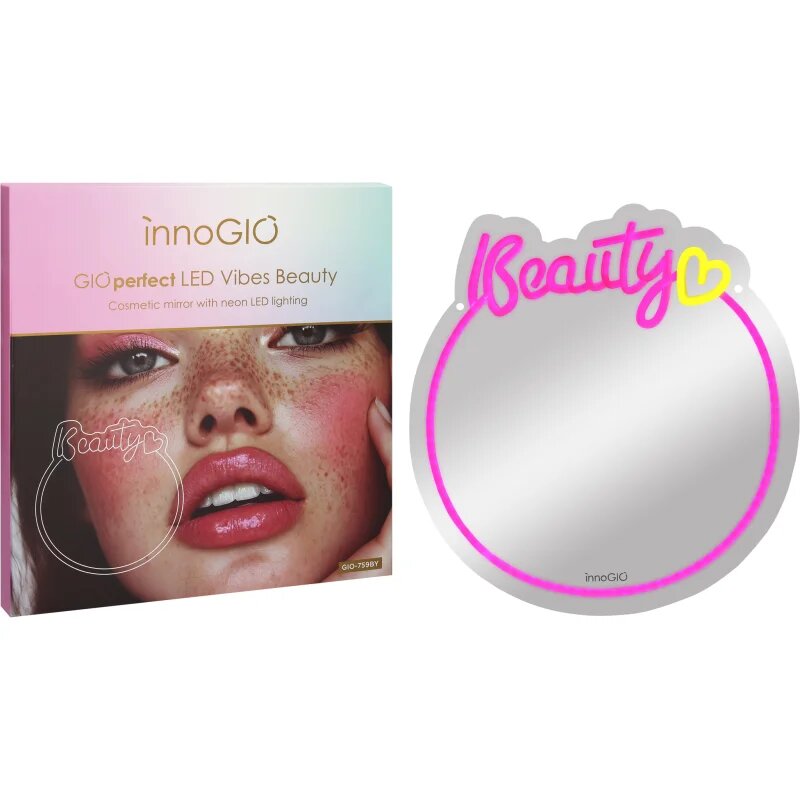 innoGIO Vibes Beauty GIO-759BY kosmetické zrcátko s LED podsvícením 325 cm x 34cm x 1cm 1 ks