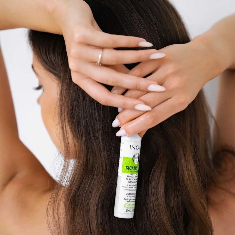 INOAR CicatriFios ampule pro poškozené vlasy 45 ml