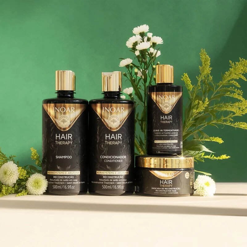 INOAR Hair Therapy posilující šampon pro poškozené vlasy 500 ml