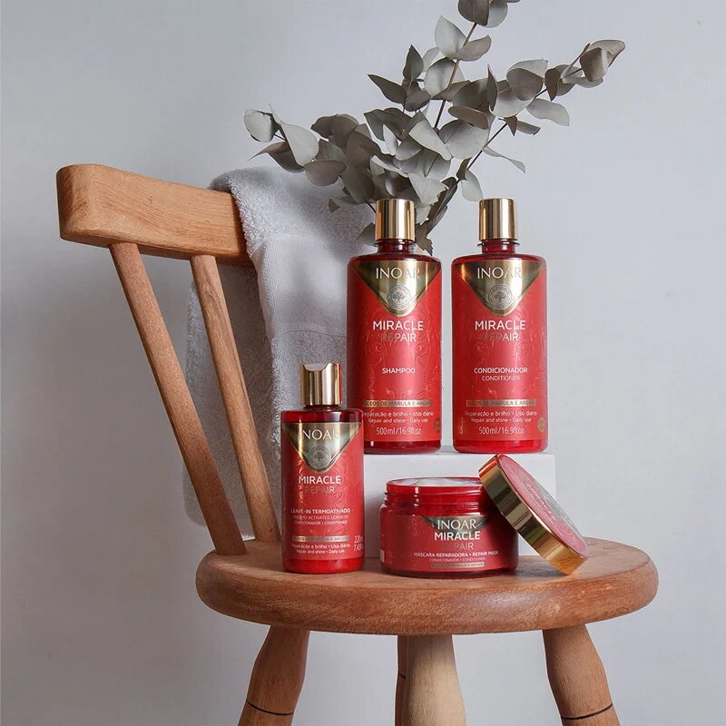 INOAR Miracle Repair regenerační šampon pro slabé a poškozené vlasy 500 ml