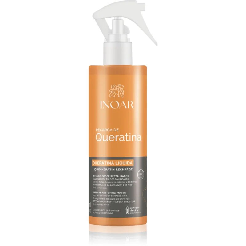 INOAR Queratina Liquida bezoplachový kondicionér s keratinem 200 ml