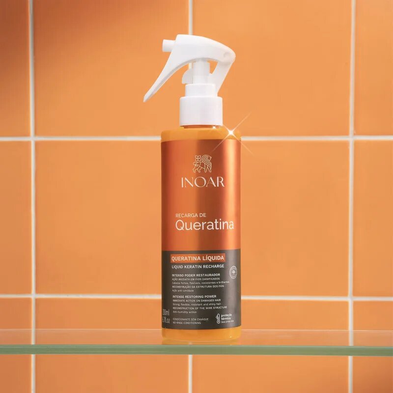 INOAR Queratina Liquida bezoplachový kondicionér s keratinem 200 ml