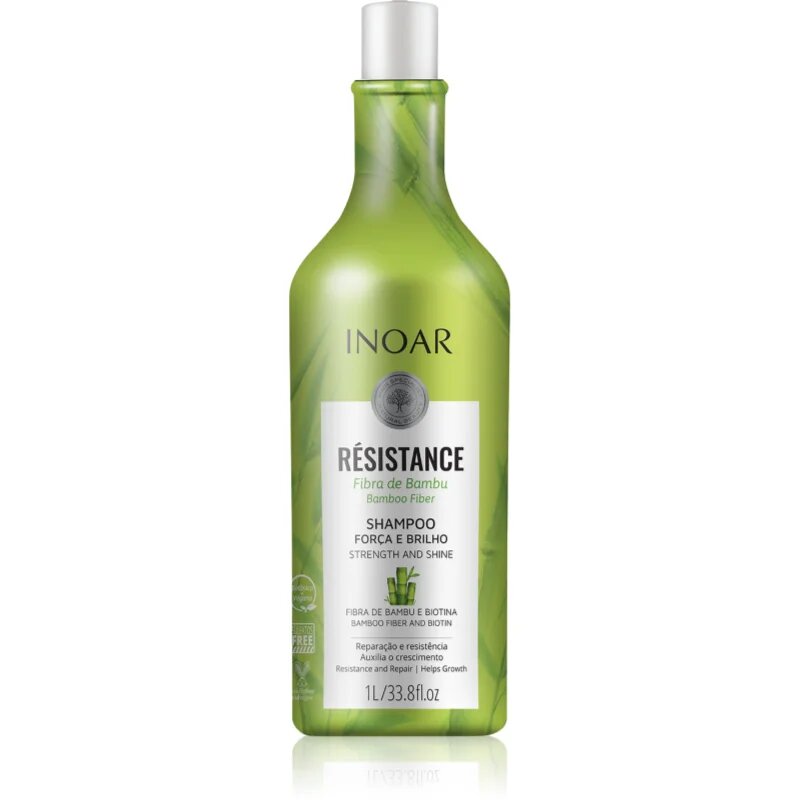 INOAR Résistance Bambu šampon pro lámavé a namáhané vlasy 1000 ml