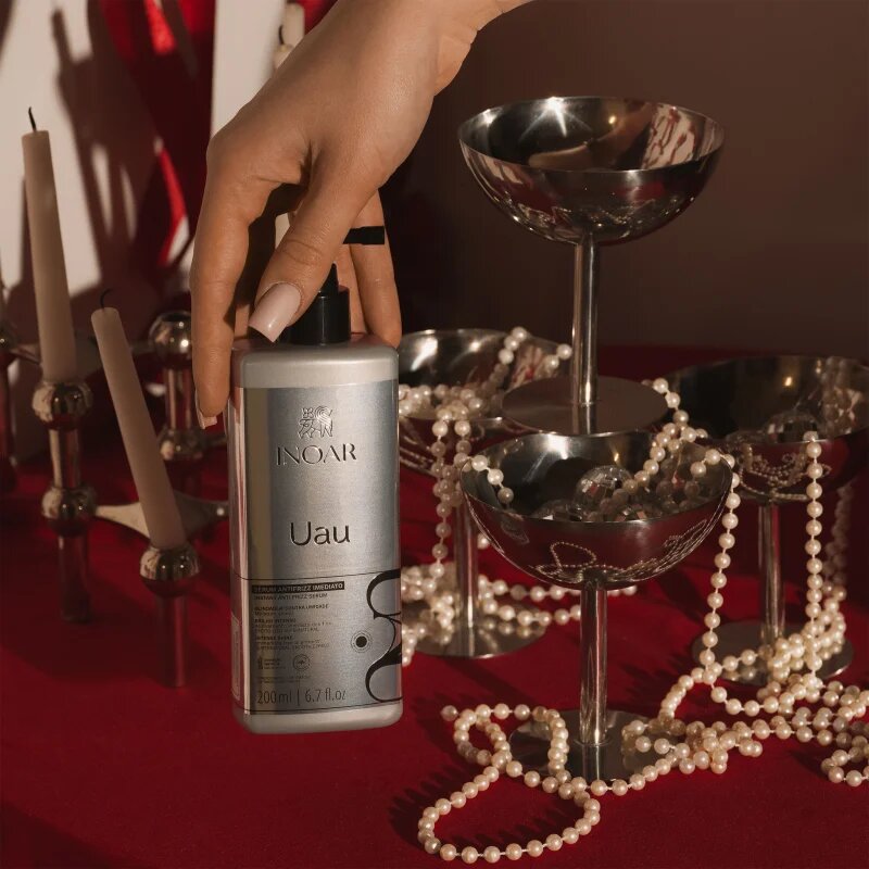 INOAR Uau Anti-Frizz uhlazující sérum proti krepatění 200 ml