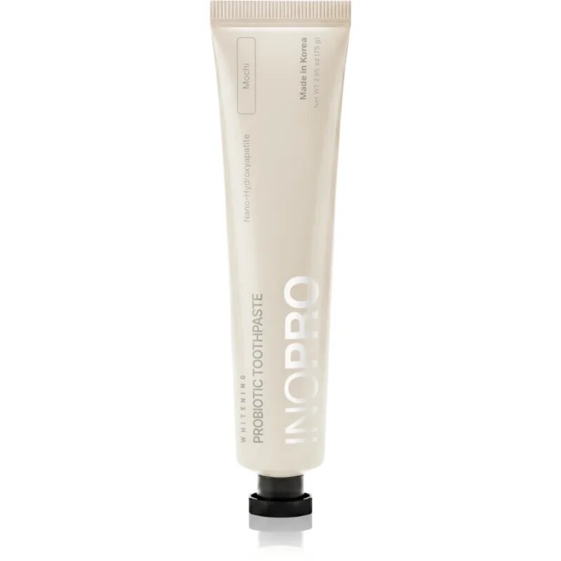 InoPro Probiotic Toothpaste bělicí zubní pasta bez fluoridu příchuť Mochi 75 g