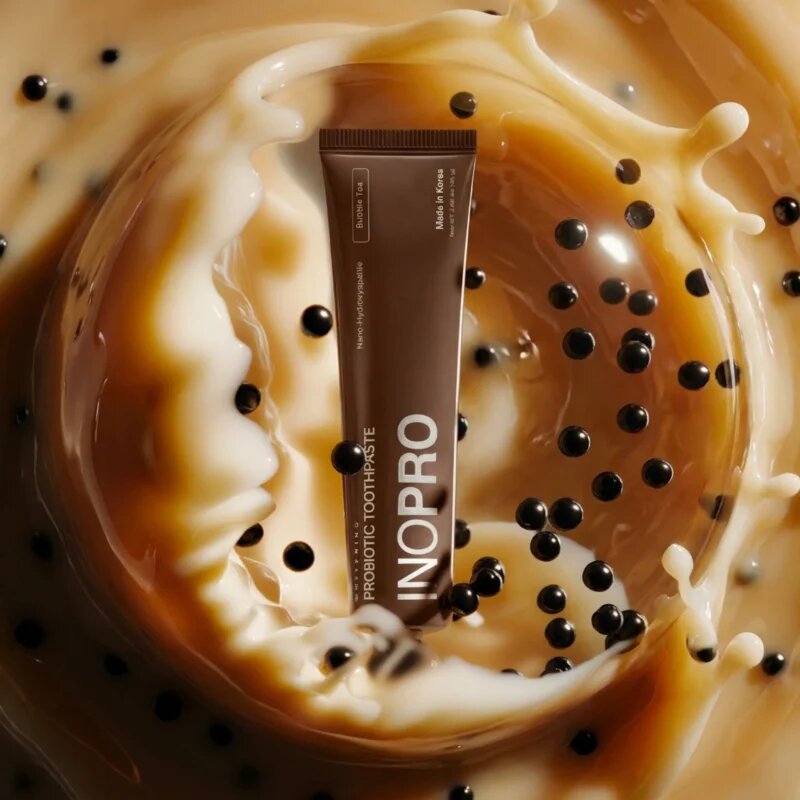 InoPro Probiotic Toothpaste bělicí zubní pasta příchuť Bubble Tea 75 g