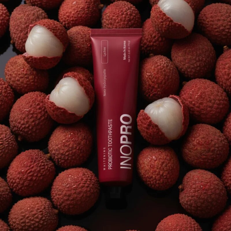 InoPro Probiotic Toothpaste bělicí zubní pasta příchuť Lychee 75 g