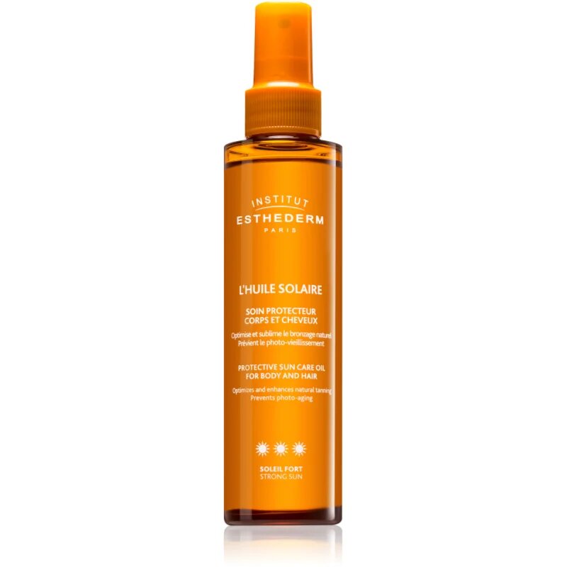 Institut Esthederm Adaptasun Sun Care Oil Extreme Sun opalovací olej na tělo a vlasy s vysokou UV ochranou 150 ml
