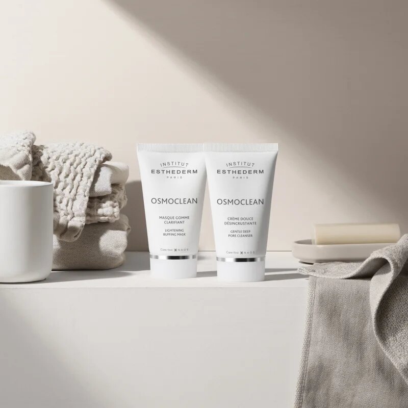 Institut Esthederm Osmoclean Lightening Buffing Mask čisticí pleťová maska 75 ml