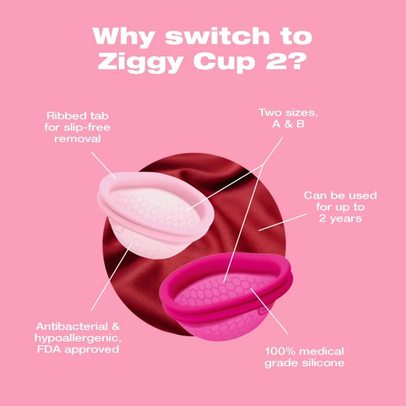 Intimina Ziggy Cup 2 A menstruační kalíšek 50 ml