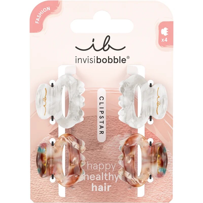 invisibobble Clipstar Petit Bijoux skřipce na vlasy 4 ks