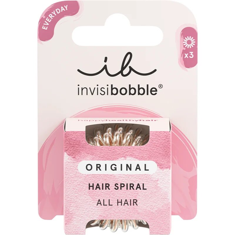 invisibobble Original gumičky do vlasů Bronze Me Pretty 3 ks
