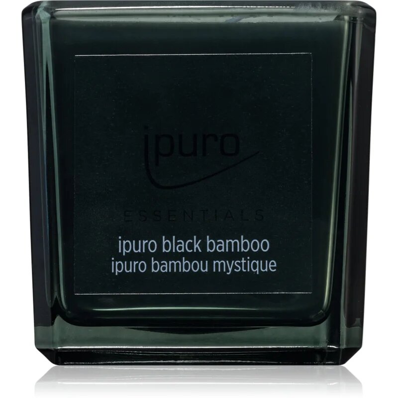 ípuro Essentials Black Bamboo vonná svíčka 125 g