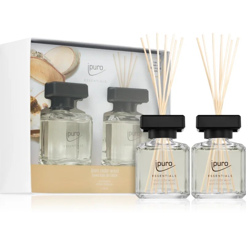 ípuro Essentials Cedar Wood dárková sada 2x50 ml