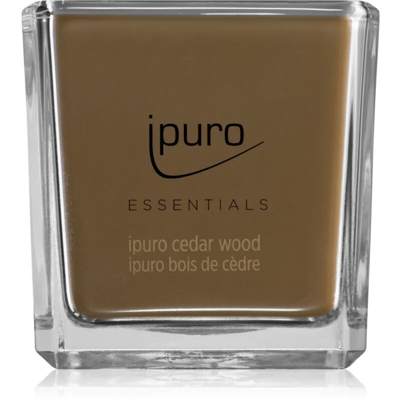 ípuro Essentials Cedar Wood vonná svíčka 125 g
