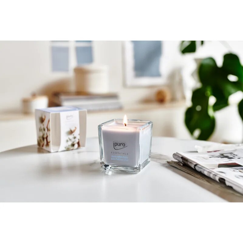 ípuro Essentials Cotton Fields vonná svíčka 125 g