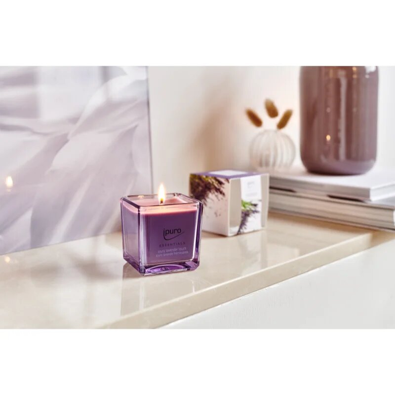 ípuro Essentials Lavender Touch vonná svíčka 125 g