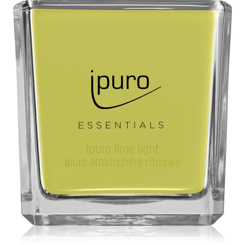 ípuro Essentials Lime Light vonná svíčka 125 g