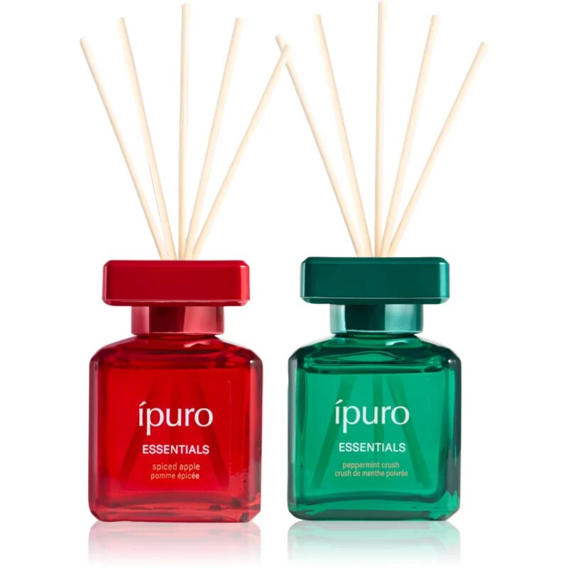 ípuro Essentials Season of Treats Peppermint Crush & Spiced Apple dárková sada 2x50 ml
