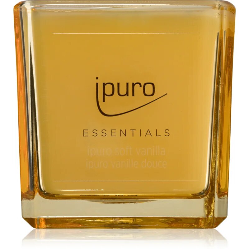 ípuro Essentials Soft Vanilla vonná svíčka 125 g