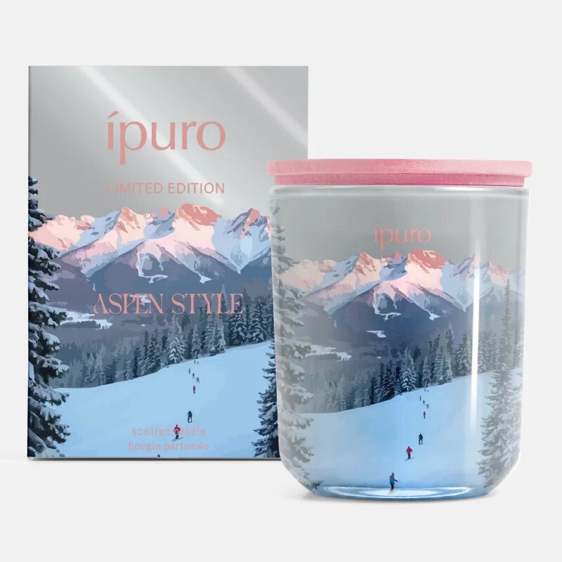 ípuro Mountain Spirit Aspen Style vonná svíčka s víčkem 270 g