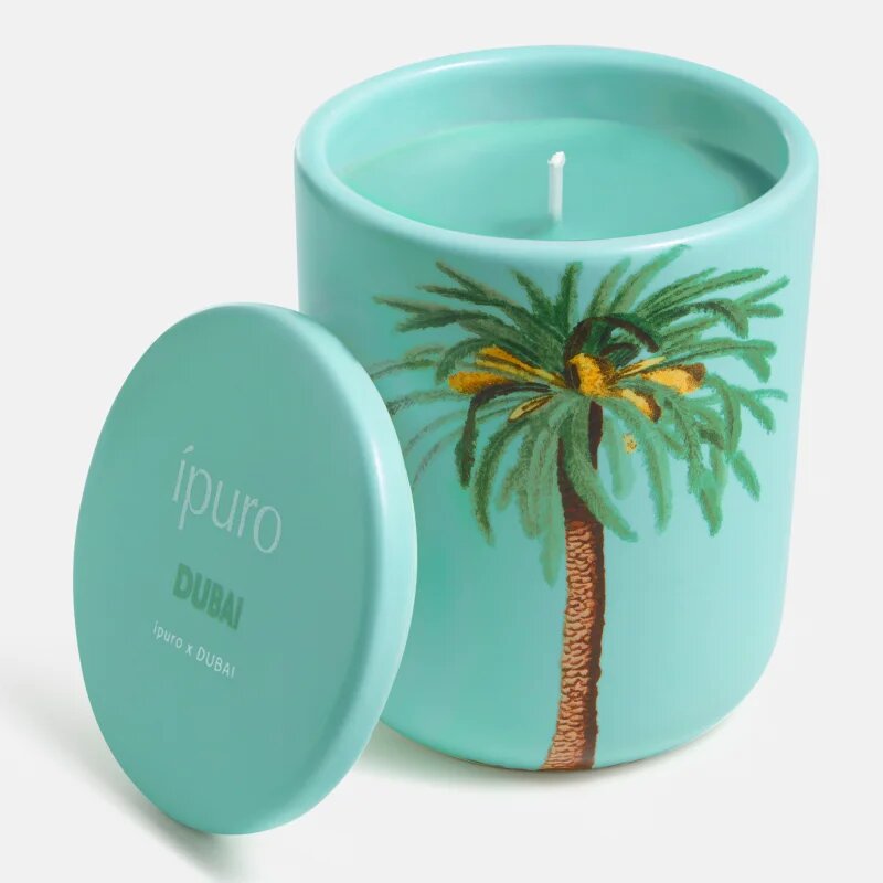 ípuro Travel The World Dubai vonná svíčka s víčkem 270 g