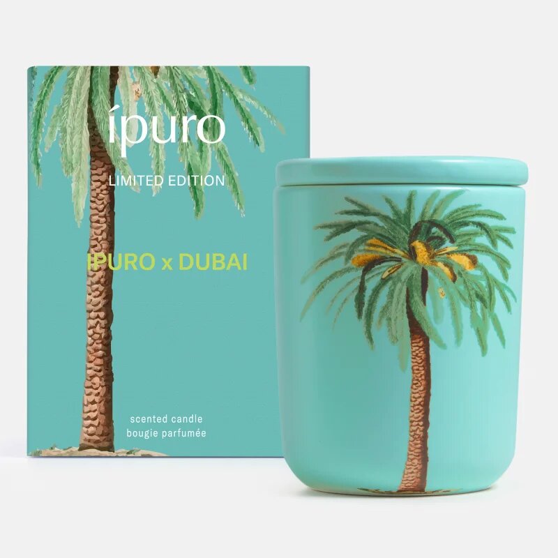 ípuro Travel The World Dubai vonná svíčka s víčkem 270 g