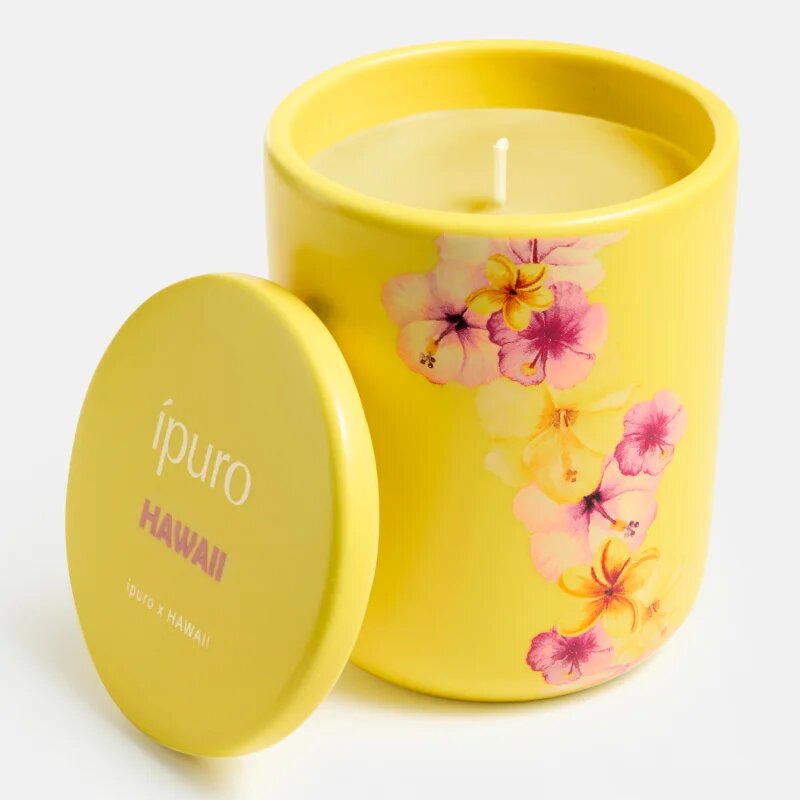 ípuro Travel The World Hawaii vonná svíčka s víčkem 270 g