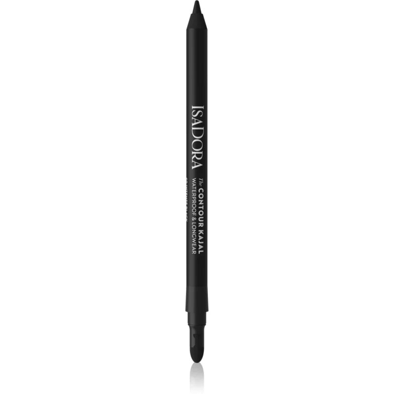 IsaDora Contour Kajal kajalová tužka na oči odstín 60 Intense Black 12 g