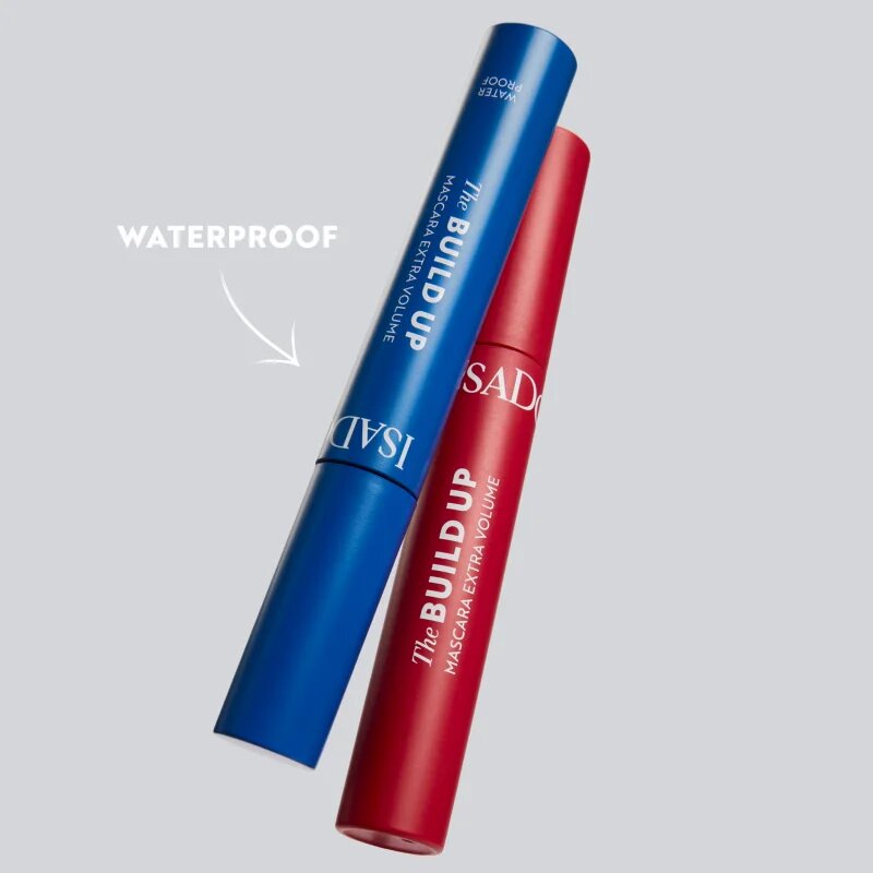 IsaDora The Build Up Mascara Extra Volume řasenka pro extra objem odstín 01 Super Black 10 ml