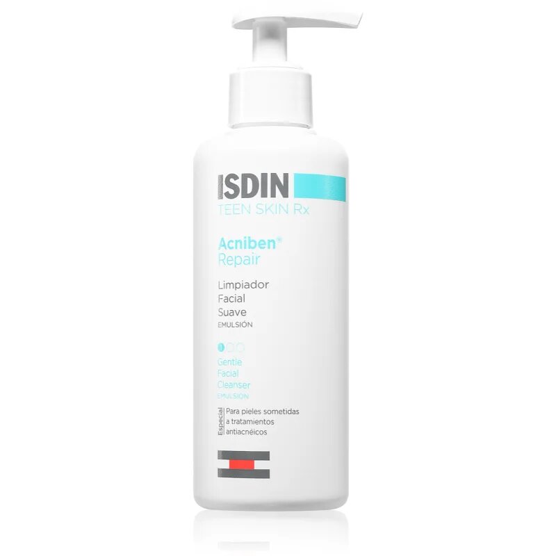 ISDIN Acniben Gentle Facial Cleanser jemná čisticí emulze pro problematickou pleť akné 180 ml