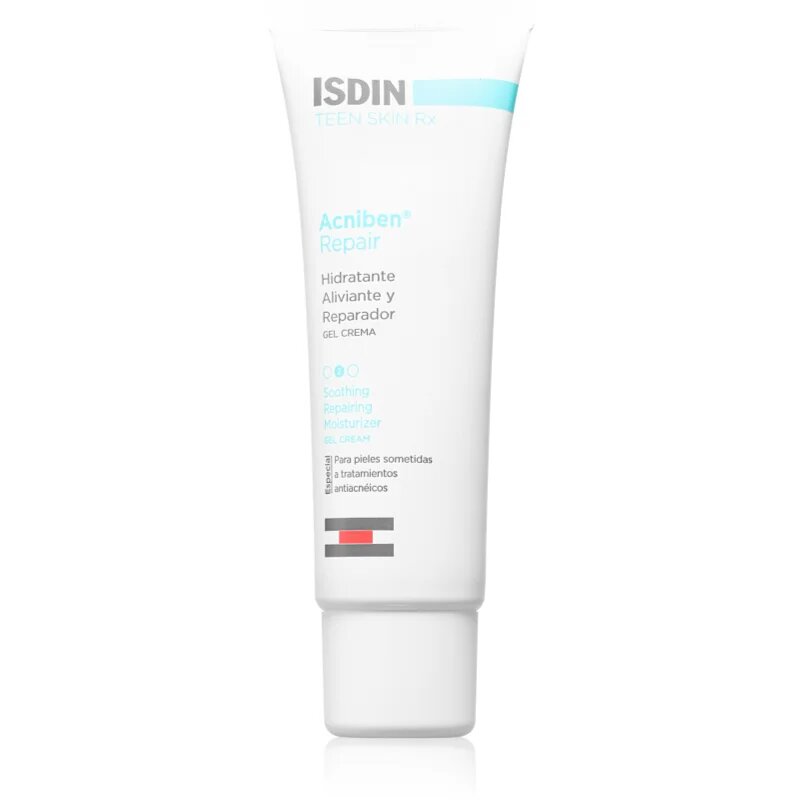 ISDIN Acniben Moisturizing Facial Gel Cream hydratační gel krém pro problematickou pleť akné 40 ml