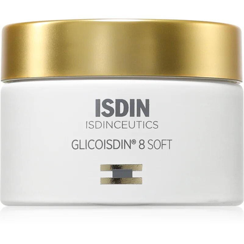 ISDIN ceutics Glico 8 Soft jemný exfoliační krém s kyselinou glykolovou pro všechny typy pleti 50 g