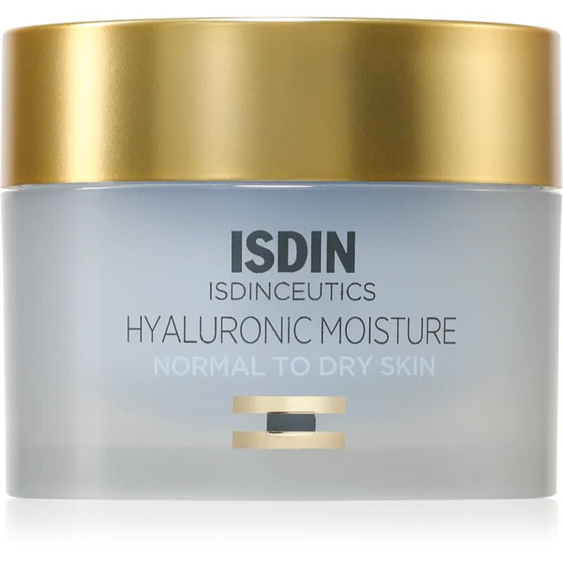 ISDIN ceutics Hyaluronic Moisture Normal To Dry Skin Ceram denní krém pro normální a suchou pleť plnitelný 50 g